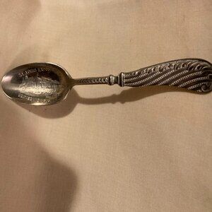 ANTQ 1904 Silver Plate Spoon-St Louis Exposition World's Fair-PALACE INDUSTRIES